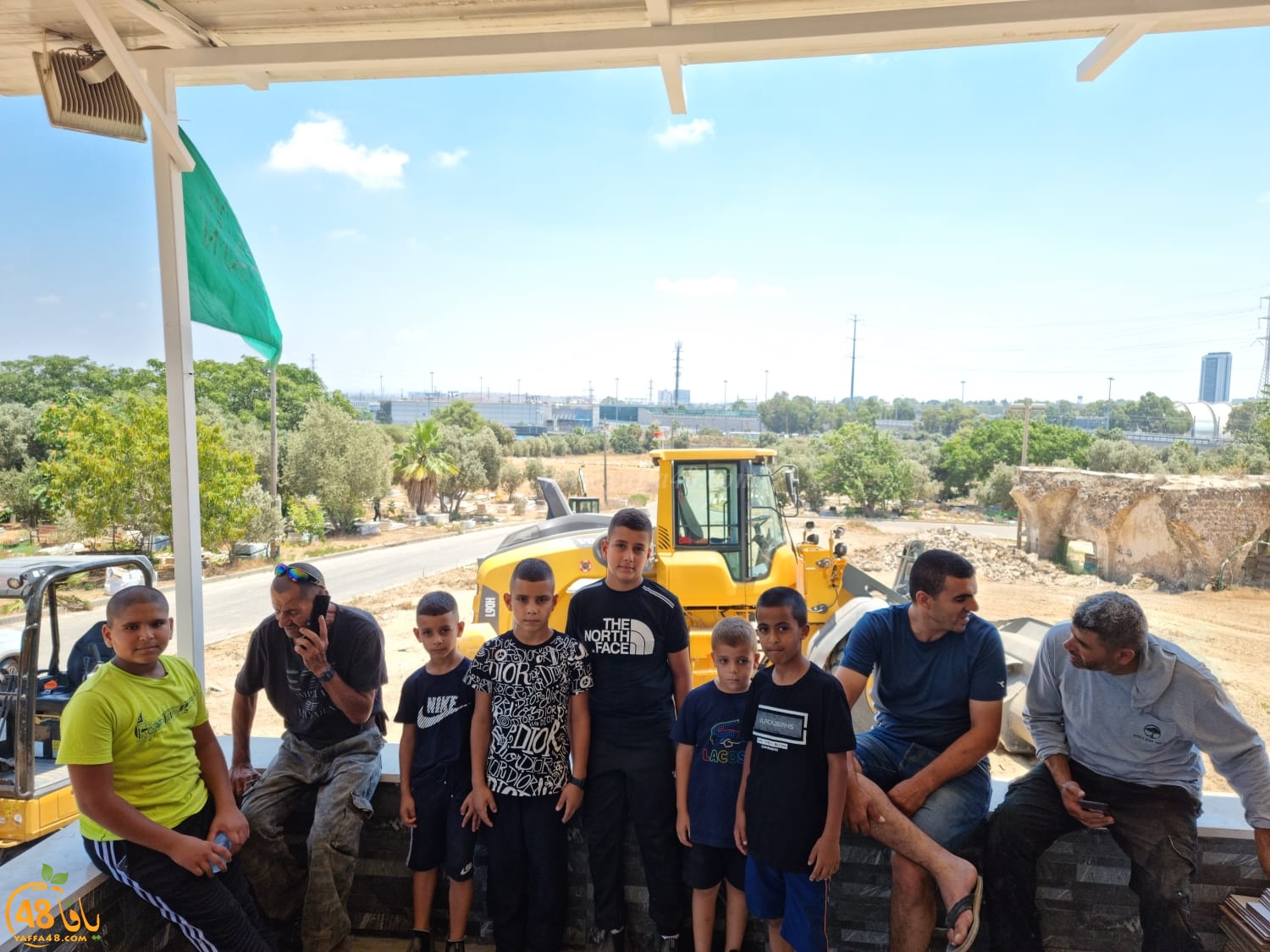  يافا: لجنة اكرام الميت تُنظم معسكراً لتنظيف وصيانة مقبرة طاسو